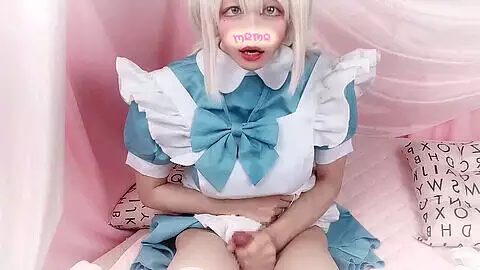 Adorable crossdresser sissy is a charming trap