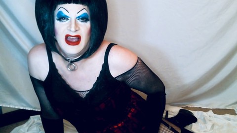 Sissy makeup, shemale sexy makeup