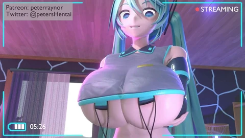Virtual-Reality-Sex mit einer verführerischen E-Girl - Erleben Sie das ultimative 3D-Vergnügen!